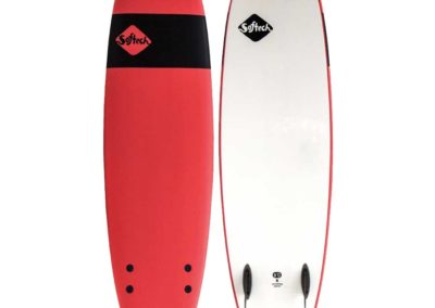 SG Surf - planche de surf softech rouge