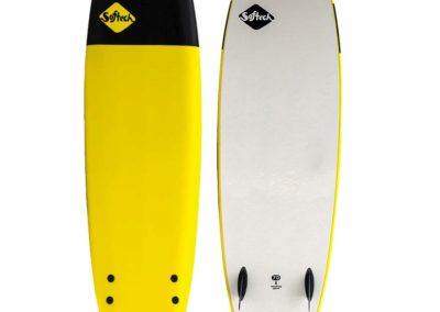 SG Surf - planche de surf softech jaune